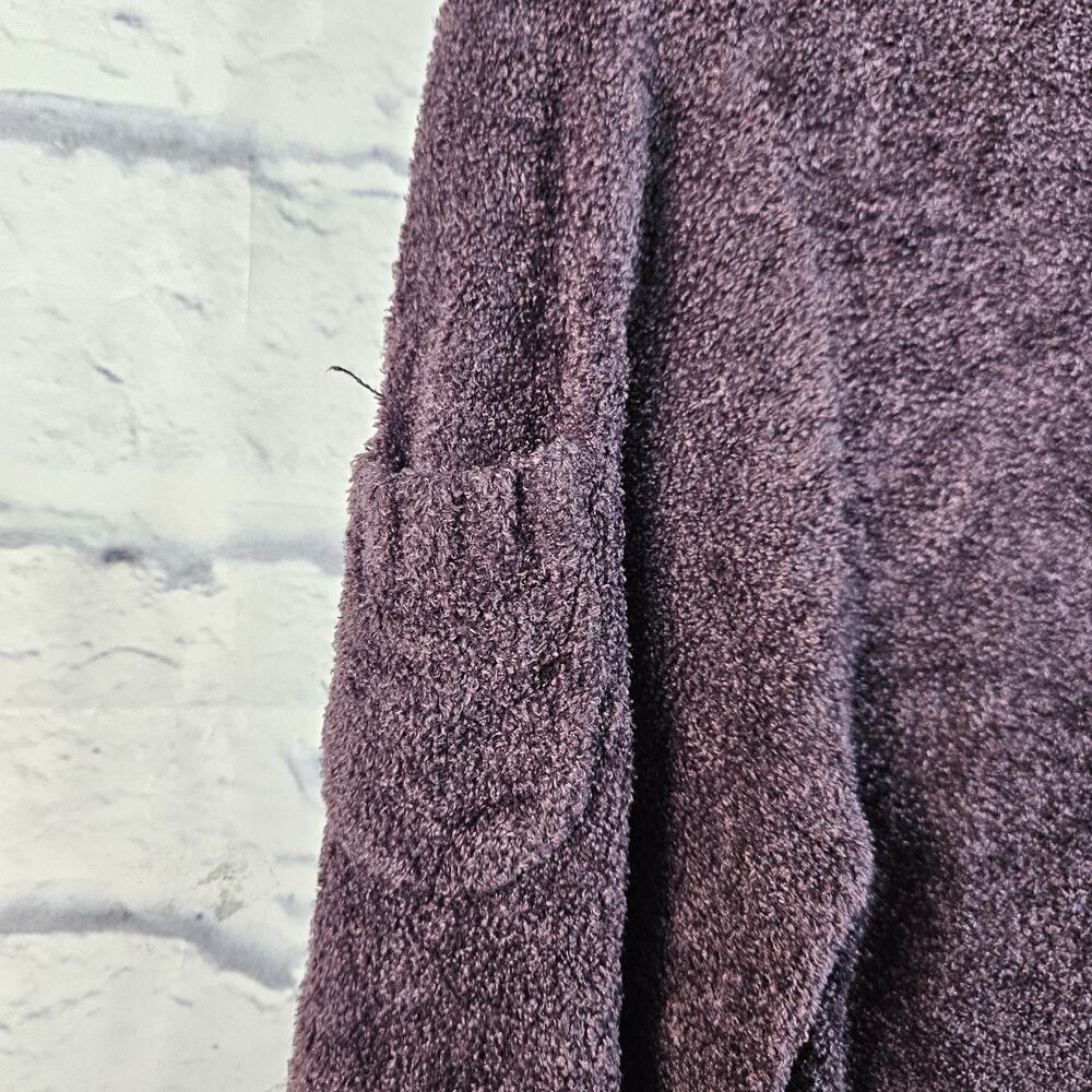 Athleta Purple Transit turtleneck pullover Nylon Sweater Sz Small - Picture 4 of 6